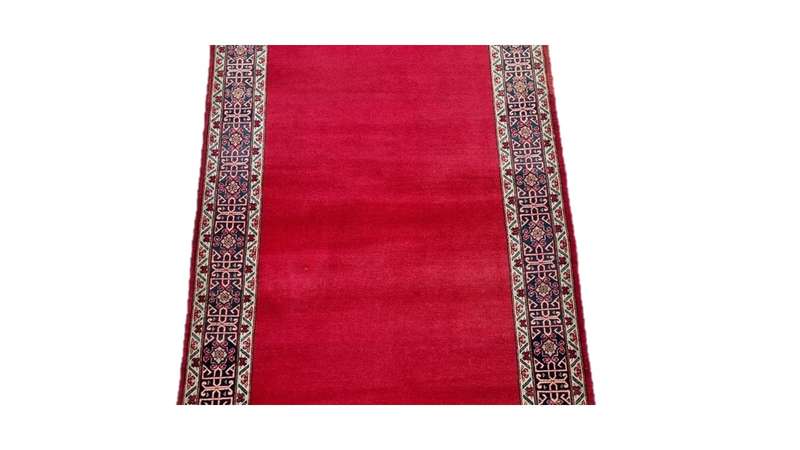 Very Fine Persian Kashan Carpet 510cm x 110cm Hand Knotted