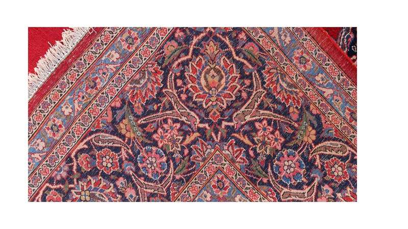 Incredibly High Quality Persian Keshan Carpet 400cm x 300cm Hand Knotted