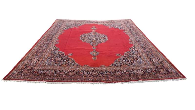 Incredibly High Quality Persian Keshan Carpet 400cm x 300cm Hand Knotted