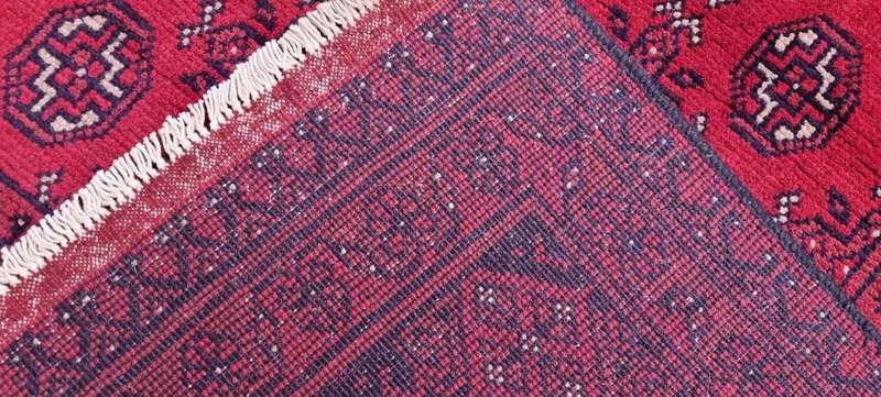 Afghan Turkaman Carpet 300cm x 200cm Hand Knotted