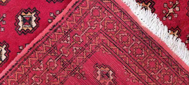 Persian Turkaman Carpet 274cm x 146cm Hand Knotted