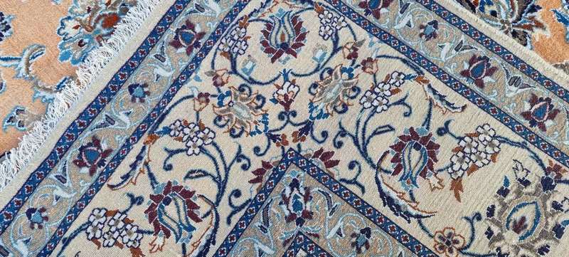 Very Fine Persian Nain Carpet 350cm x 250cm Hand Knotted