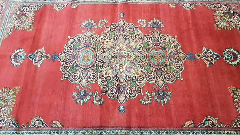 Unique Fine Persian Kashan Carpet 280cm x 180cm Hand Knotted