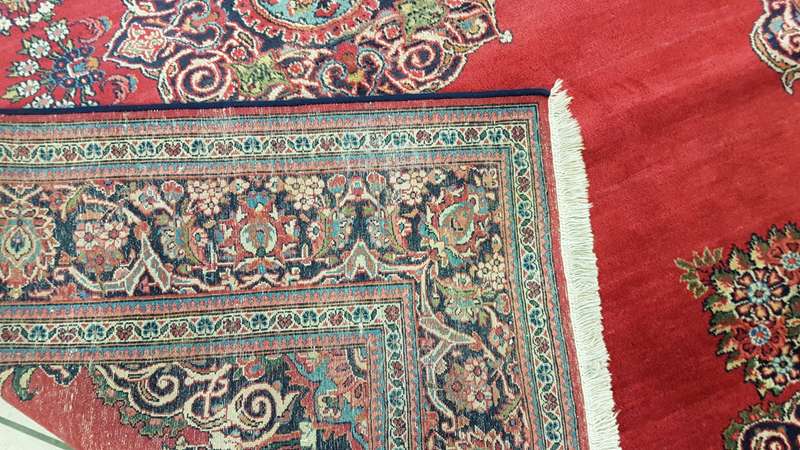 Unique Fine Persian Kashan Carpet 280cm x 180cm Hand Knotted