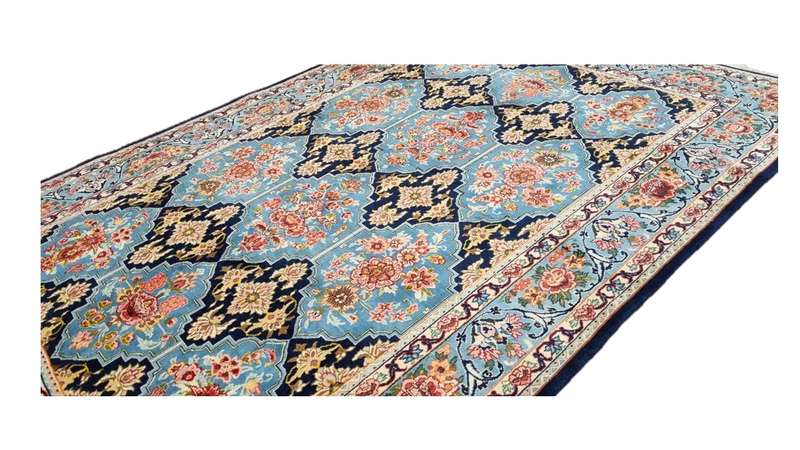 Very Fine Persian Bakhtiari Carpet 300cm x 200cm Hand Knotted