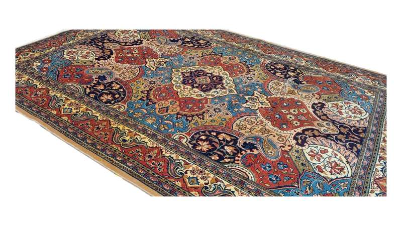 Very Fine Persian Sarough Carpet 296cm x 200cm Hand knotted