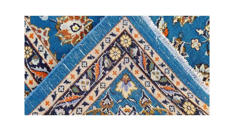 Persian Mashhad Carpet - 328cm x 253cm Hand-Knotted