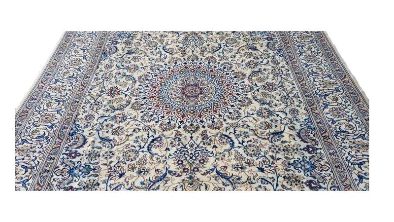 Persian Nain Carpet 395cm x 295cm Hand Knotted