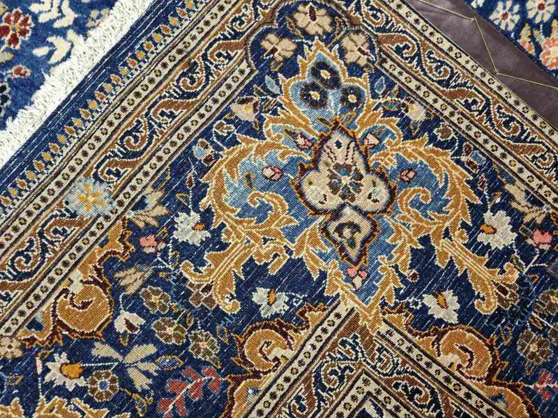 Very Fine Persian Moud Carpet 397cm x 287cm Hand Knotted