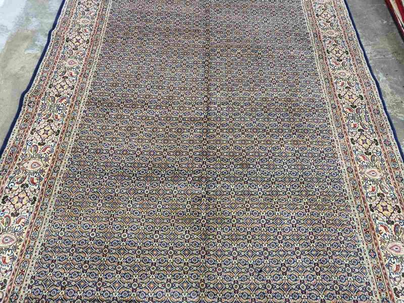 Very Fine Persian Moud Carpet 350cm x 250cm Hand Knotted