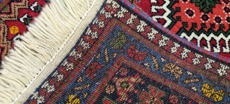Very Fine Persian Yalemeh Carpet 100cm x 60cm Hand Knotted