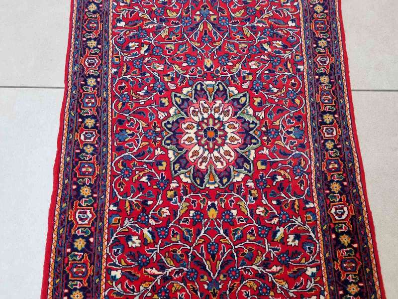 Very Fine Persian Sarough Carpet 128cm x 68cm Hand Knotted