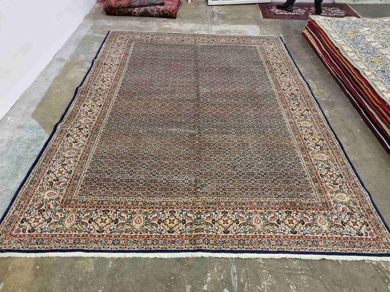 Very Fine Persian Moud Carpet 350cm x 250cm Hand Knotted