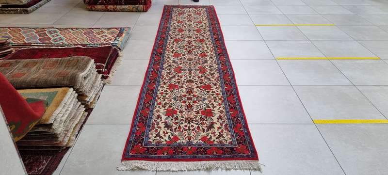 Very Fine Persian Bidjar Carpet 395cm x 91cm Hand knotted
