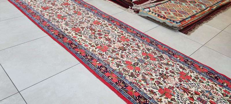 Very Fine Persian Bidjar Carpet 395cm x 91cm Hand knotted