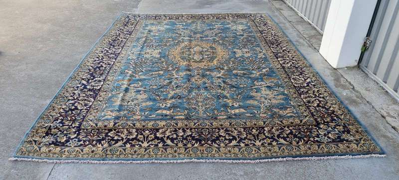 Persian Shahreza Carpet 360cm x 260cm Hand knotted