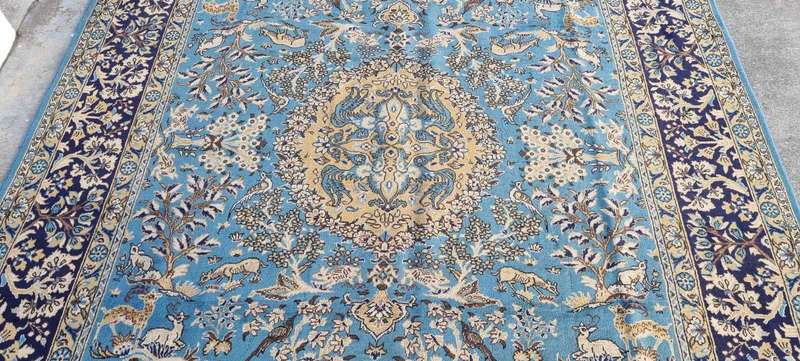 Persian Shahreza Carpet 360cm x 260cm Hand knotted