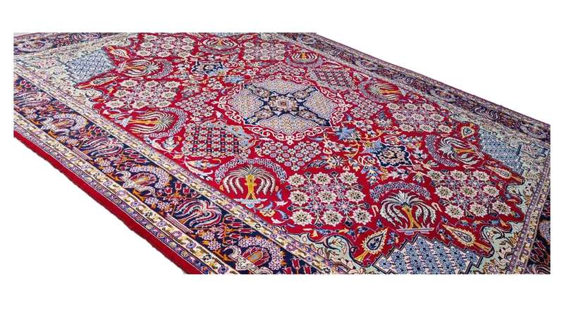 Very Fine Persian Najafabad Carpet 402cm x 305cm Hand Knotted