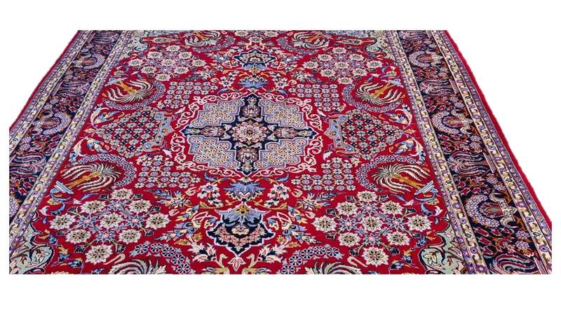 Very Fine Persian Najafabad Carpet 402cm x 305cm Hand Knotted