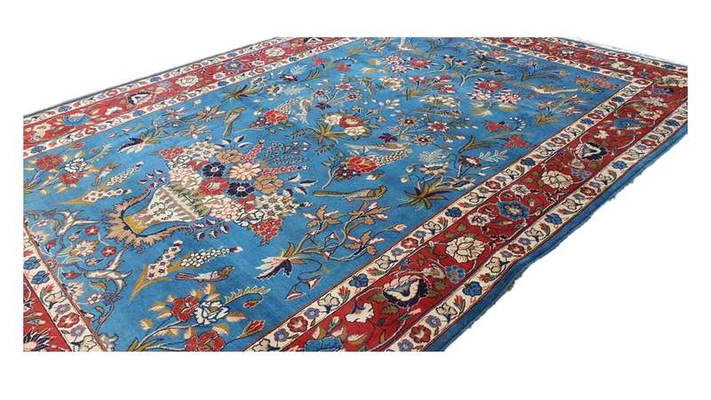 Persian sarough Carpet 303cm x 205cm Hand knotted
