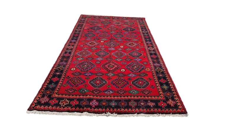 Persian Kurdi Carpet 305cm x 150cm Hand Knotted