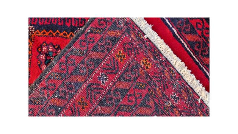 Persian Kurdi Carpet 290cm x 120cm Hand Knotted