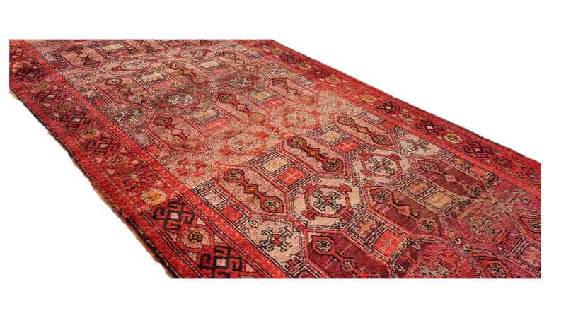 Persian Kurdi Carpet 315cm x 154cm Hand Knotted