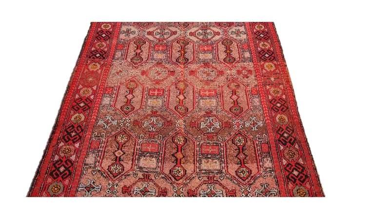 Persian Kurdi Carpet 315cm x 154cm Hand Knotted