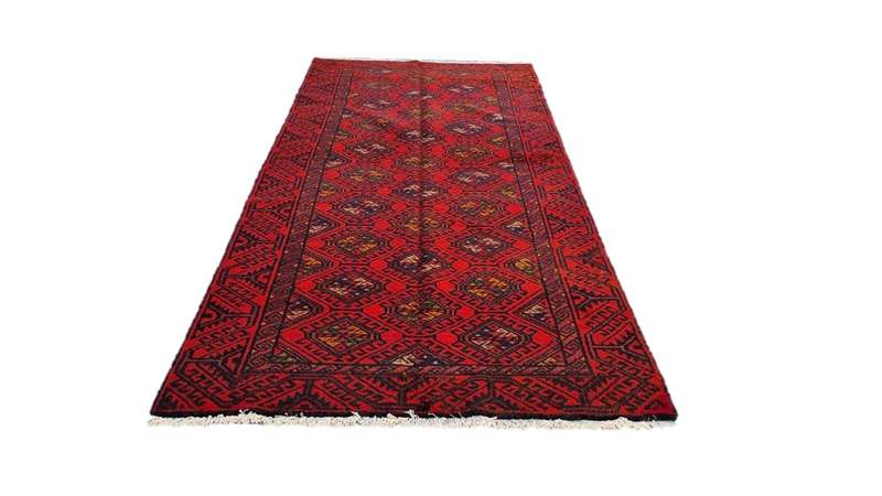 Persian Kurdi Carpet 265cm x 127cm Hand Knotted