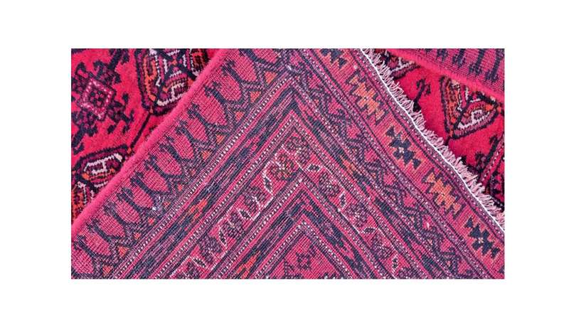 Persian Kurdi Carpet 247cm x 126cm Hand Knotted