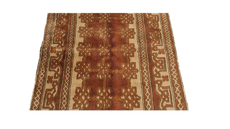 Persian Gabbeh Carpet 229cm x 128cm Hand Knotted