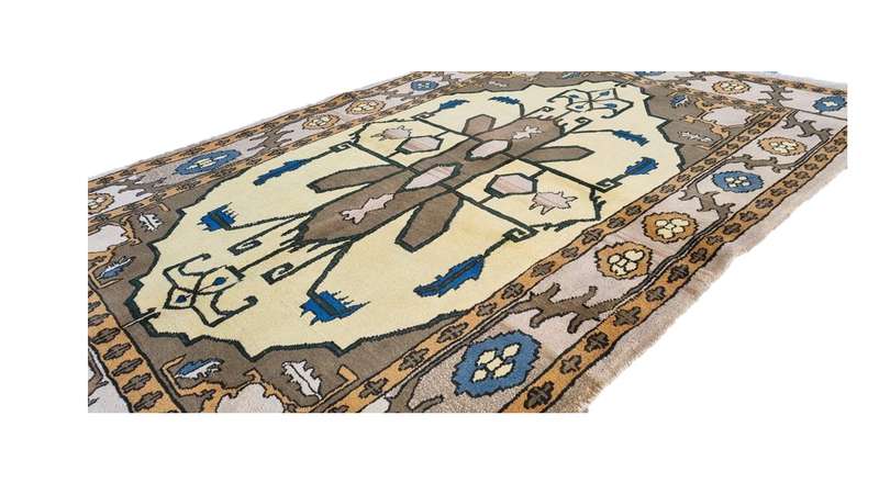 Persian Gabbeh Carpet 235cm x 145cm Hand Knotted