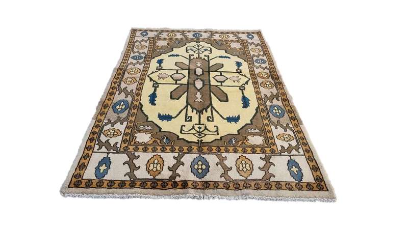 Persian Gabbeh Carpet 235cm x 145cm Hand Knotted