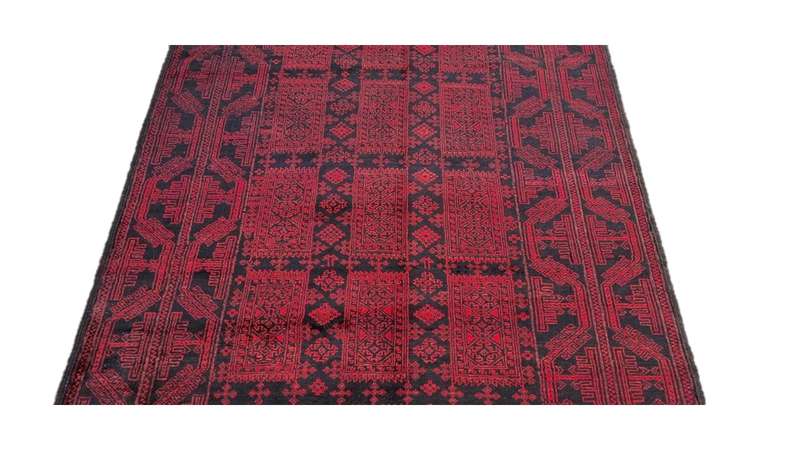 Persian Kurdi Carpet 270cm x 156cm Hand Knotted