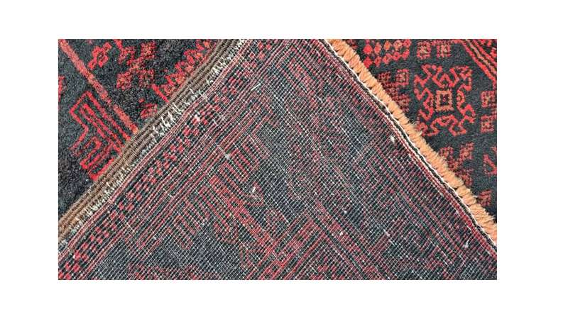 Persian Kurdi Carpet 270cm x 156cm Hand Knotted