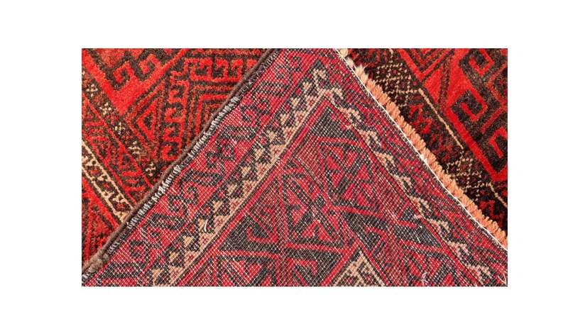 Persian Kurdi Carpet 248cm x 140cm Hand Knotted
