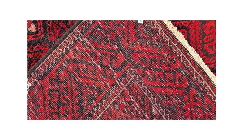 Persian Kurdi Carpet 330cm x 147cm Hand Knotted