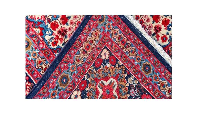 Persian Moud Carpet 388cm x 305cm Hand Knotted