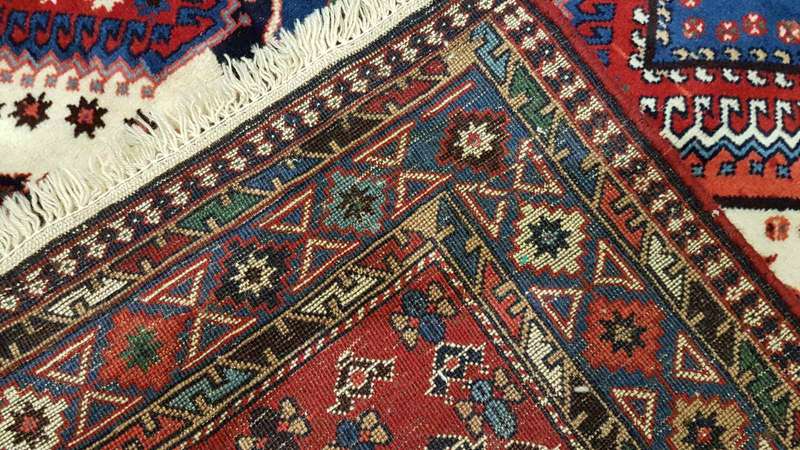 Persian Yalemeh Carpet 240cm x 158cm Hand Knotted