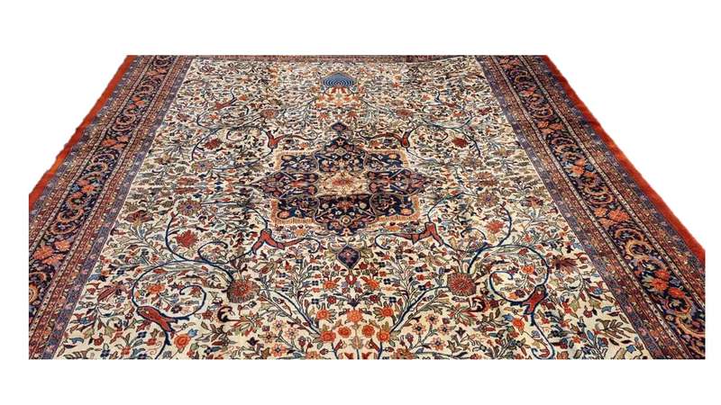 Very Fine Persian Bidjar Carpet 416cm x 310cm Hand knotted