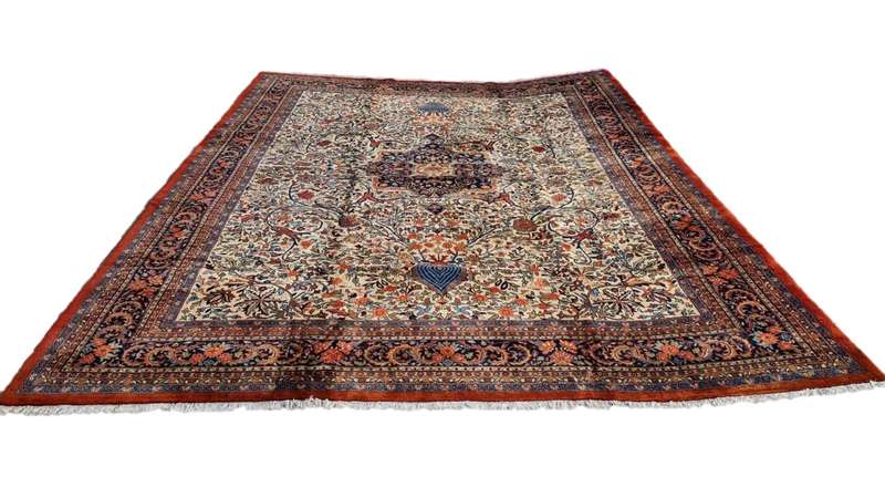 Very Fine Persian Bidjar Carpet 416cm x 310cm Hand knotted