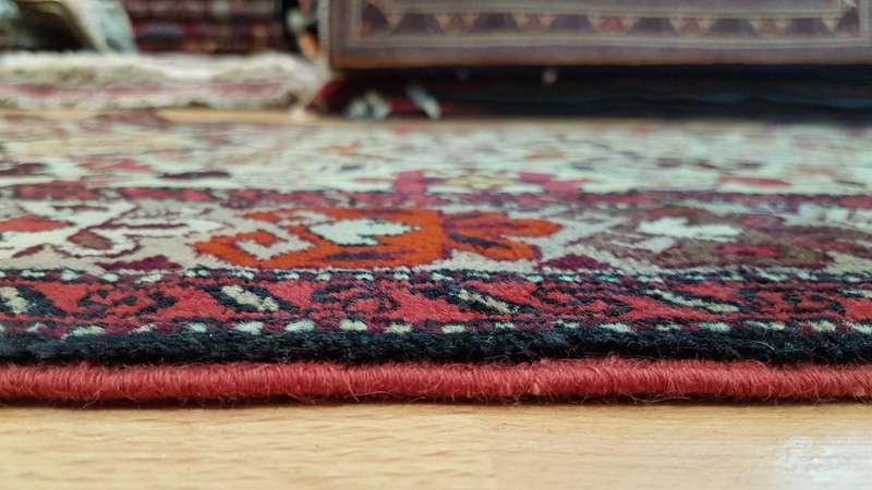 Very Fine Persian Hamadan Carpet 265cm x 80cm Hand Knotted