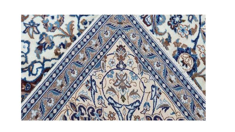 Persian Nain Carpet 407cm x 290cm Hand Knotted