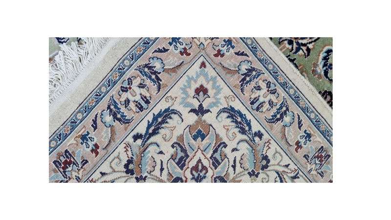 Persian Nain Carpet 410cm x 285cm Hand Knotted
