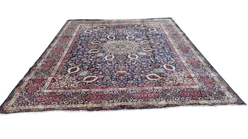 Persian Tabriz Carpet 362cm x 305cm Hand Knotted