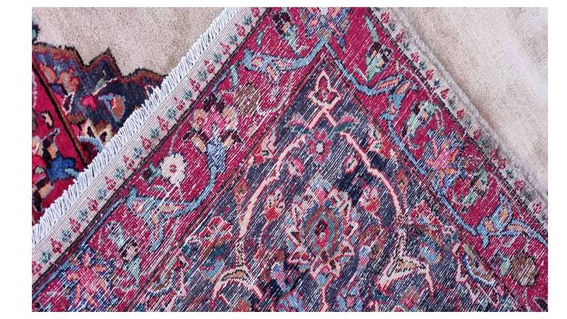 Persian Mashhad Carpet Hand Knotted - 350cm x 263cm