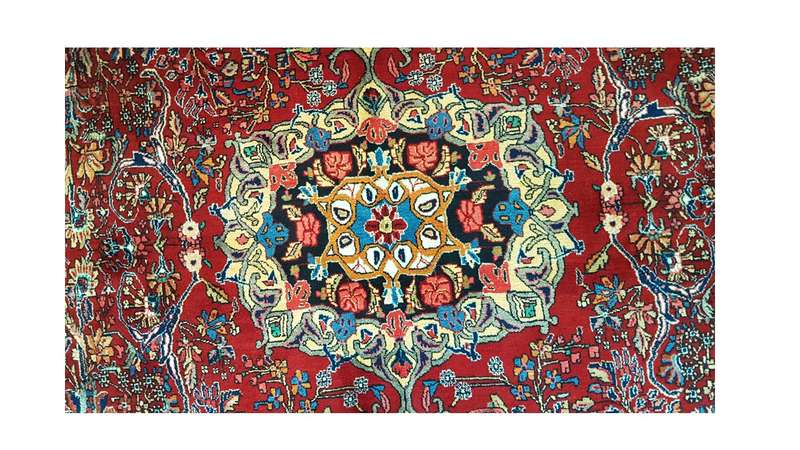 Persian Bidjar Carpet 333cm x 223cm Hand knotted