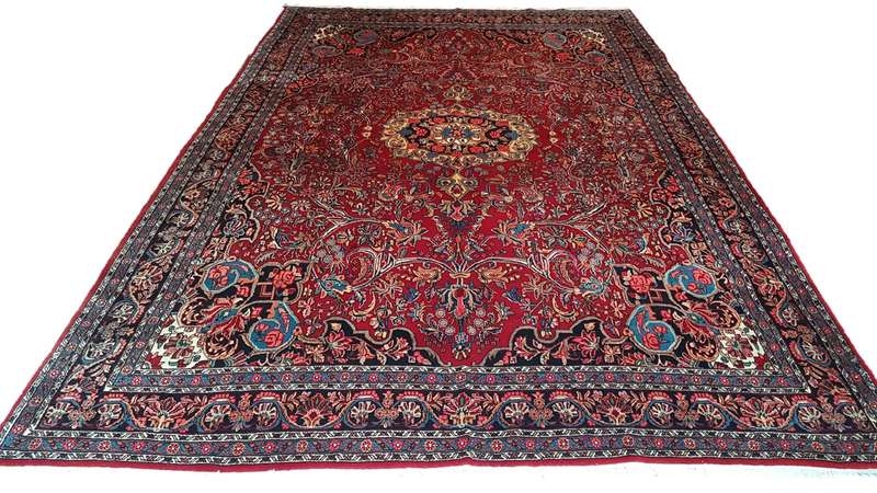Persian Bidjar Carpet 333cm x 223cm Hand knotted
