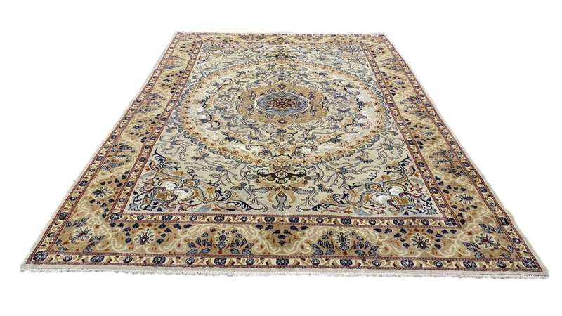 Persian Moud Carpet 297cm x 200cm Hand Knotted