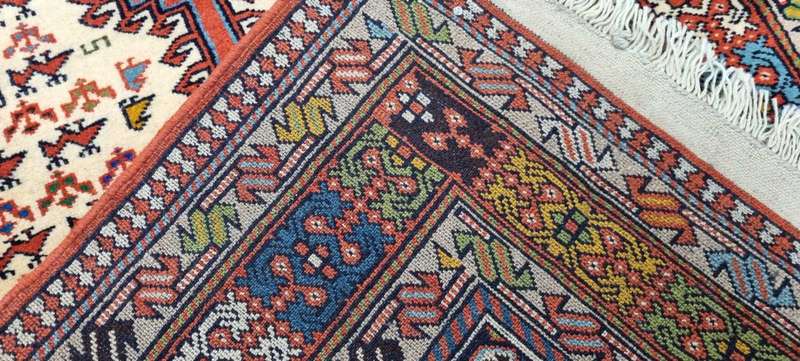 Very Fine Persian Kurdi Carpet 580cm x 86cm Hand Knotted
